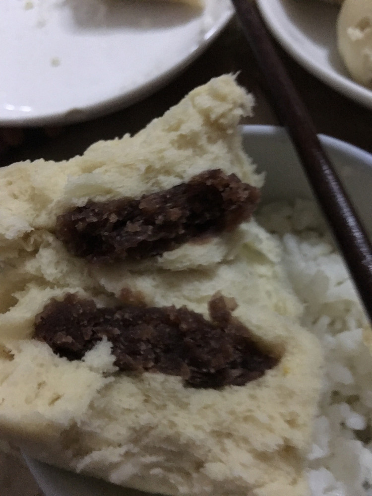 奶香豆沙馒头的做法