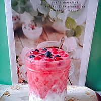 #轻饮蔓生活#冰爽的蔓越莓蓝莓酸奶的做法图解7