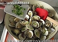 酒蒸蛤蜊的做法图解8