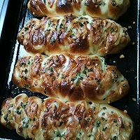香葱芝士面包的做法图解7