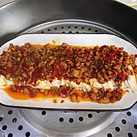 剁辣椒肉末蒸豆腐的做法图解4