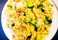 五丁五彩炒饭的做法