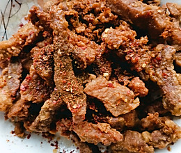 干炸酥肉——新疆人的里脊肉干的做法