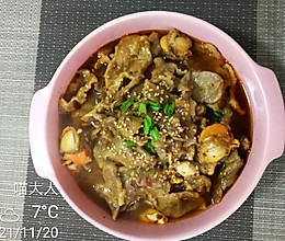 肉食主义的水煮豆花牛肉（不辣神似版）的做法