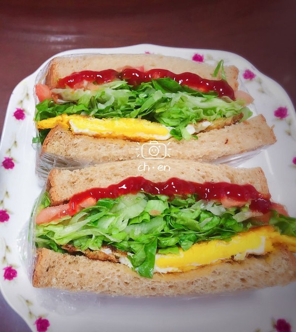 三明治(低热量适合减肥的早餐)