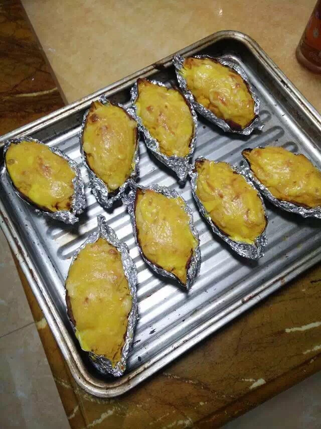 芝士红薯的做法