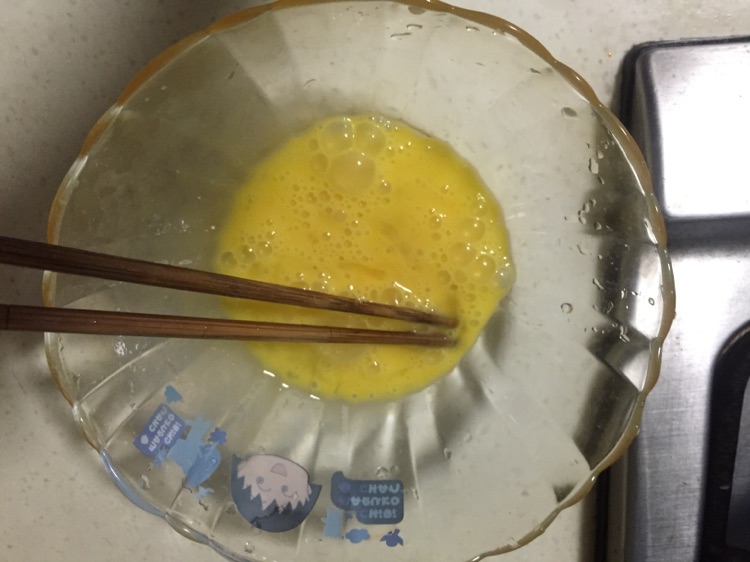 茭白蛋花汤--简单菜的做法图解4