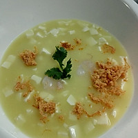 瑶池豆腐（咸蛋黄豆腐羹）的做法图解7