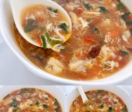 鲜美开胃｜番茄豆腐菌菇汤的做法