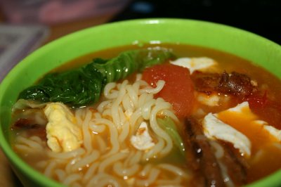 西红柿鸡蛋面（简易版）