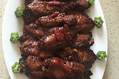 蒜香可乐鸡翅