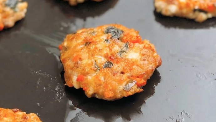 高钙裙带菜肉饼
