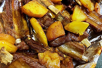 烤羊排
