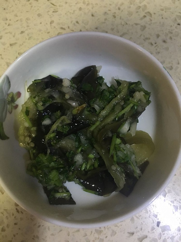 蒜茄子的做法