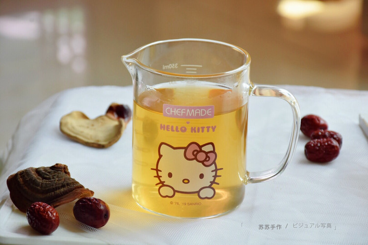 赤灵芝红枣茶的做法
