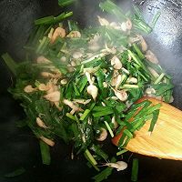 韭菜炒河虾的做法图解6