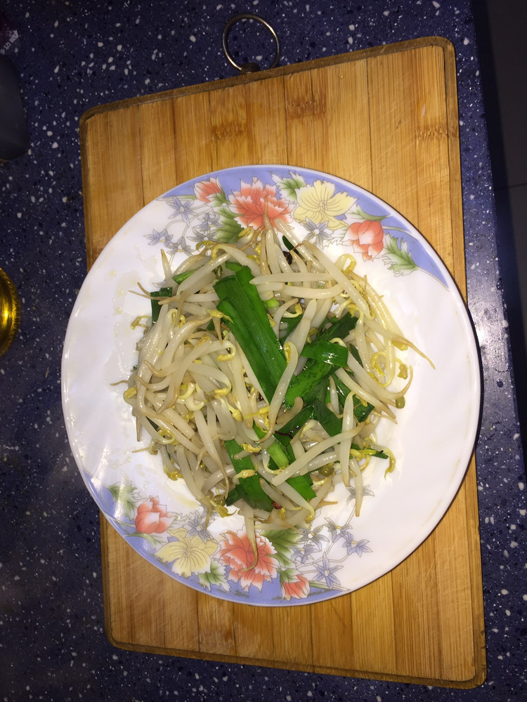 醋溜绿豆芽的做法