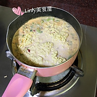 【Linly美食屋】网红牛奶辛拉面汤的做法图解6