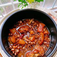 #一勺葱伴侣，成就招牌美味#花生焖猪脚的做法图解10