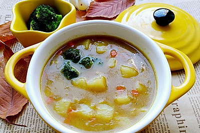 咖喱土豆汤