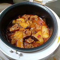 电饭煲川式红烧牛肉炖土豆(单身宿舍美食)的做法图解6