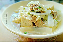白菜炖冻豆腐#我要上首页挑战家常菜#的做法