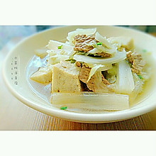 白菜炖冻豆腐#我要上首页挑战家常菜#
