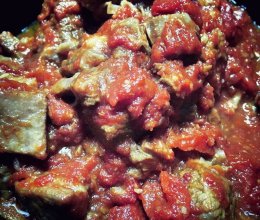 西红柿炖牛肉的做法