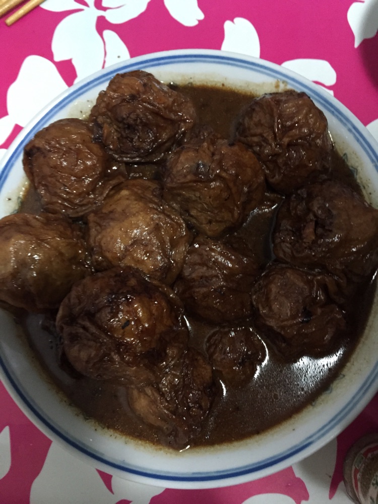 肉馅面筋