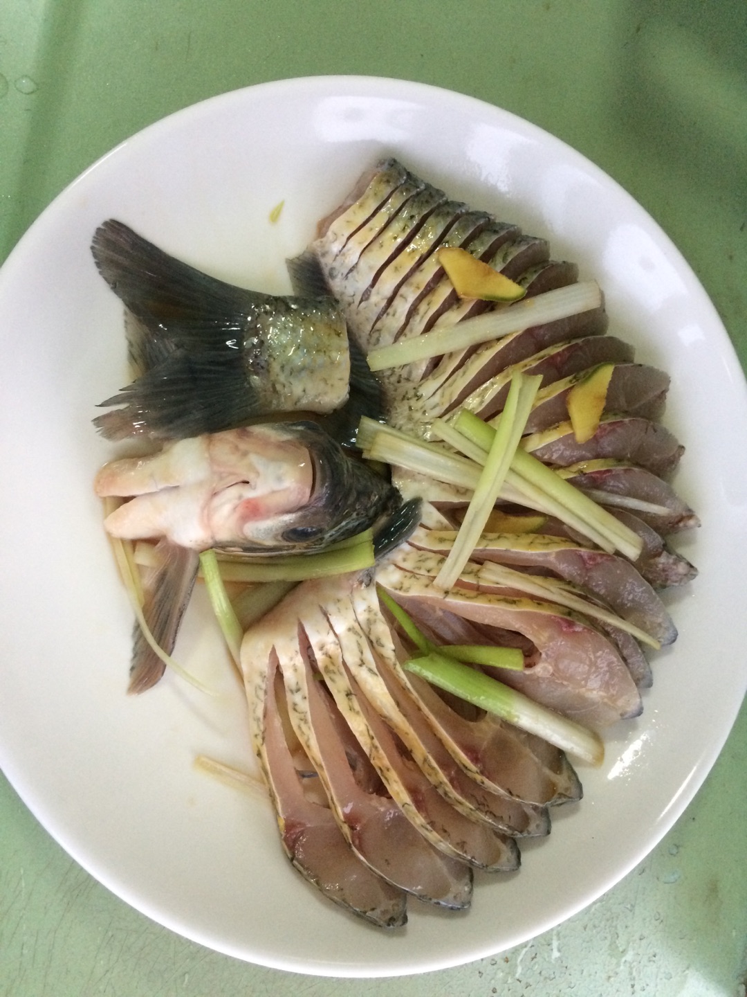 孔雀开屏鱼的做法图解6