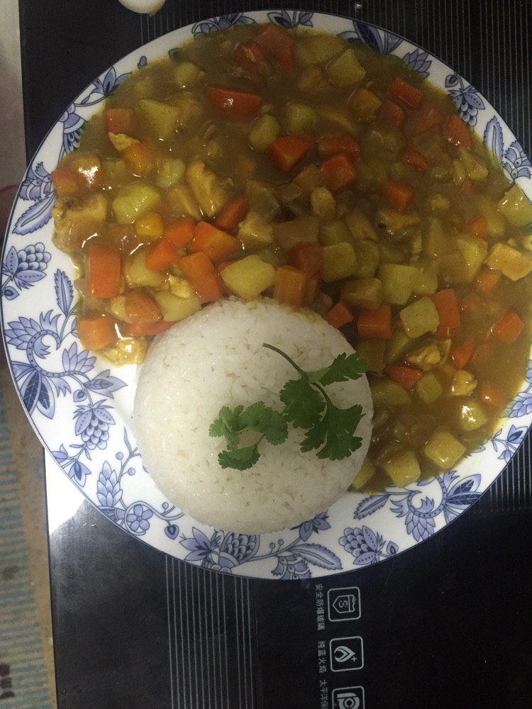 咖喱鸡肉饭的做法图解13
