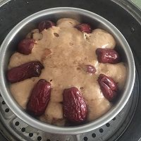 红糖红枣发糕#年味十足的中式面点#的做法图解11