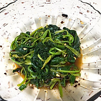 老干妈菠菜的做法图解2