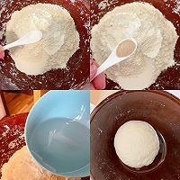 外婆菜肉末包子的做法图解1