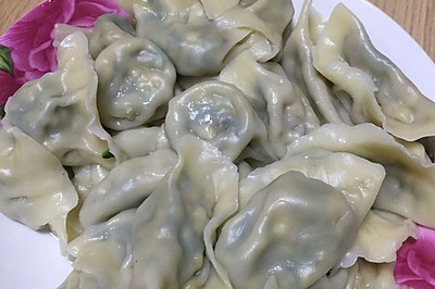 油菜素馅饺子