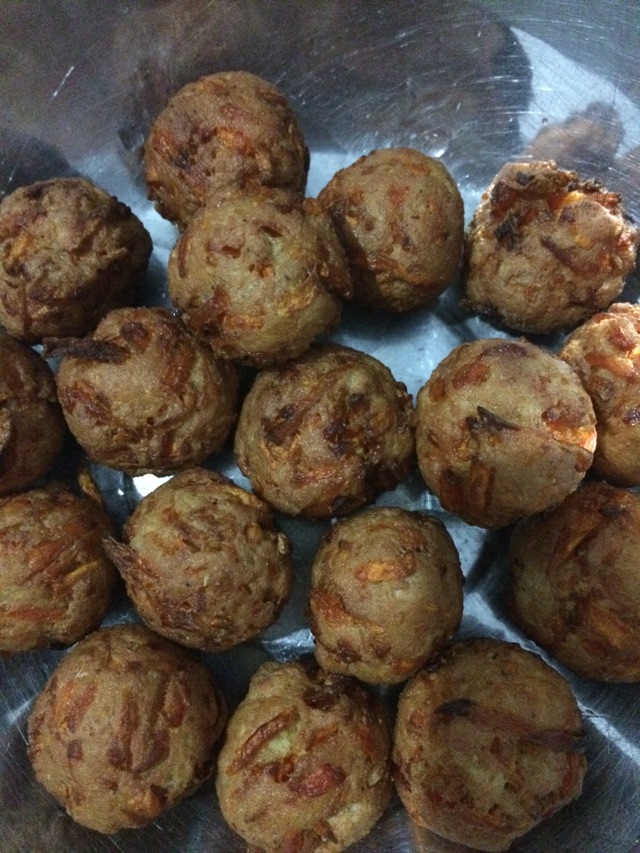 豆腐萝卜丸子