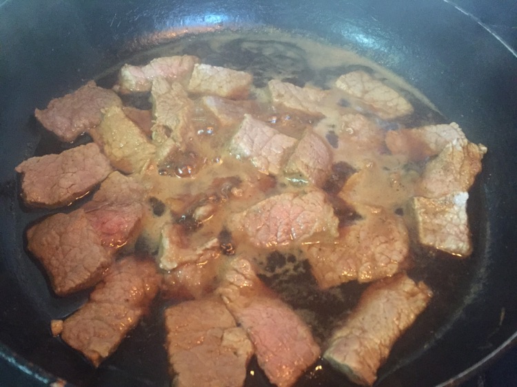 咖喱牛肉干的做法图解3
