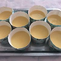 柠檬蜂蜜牛奶杯子蛋糕的做法图解5