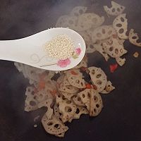 清炒莲藕的做法图解8