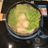 山药白菜汤的做法图解3