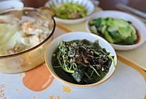 皮蛋苋菜汤的做法