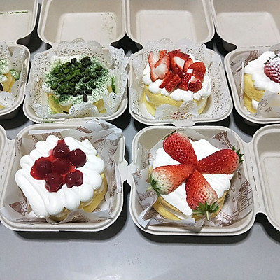 网红盒子蛋糕