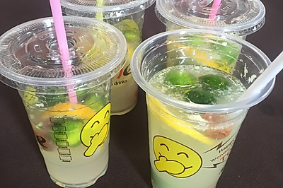 金桔柠檬茶