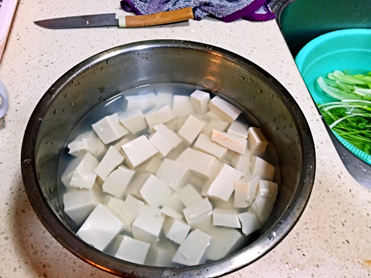 蟹粉豆腐的做法图解4