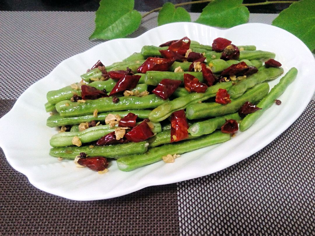 干煸豆角的做法图解10