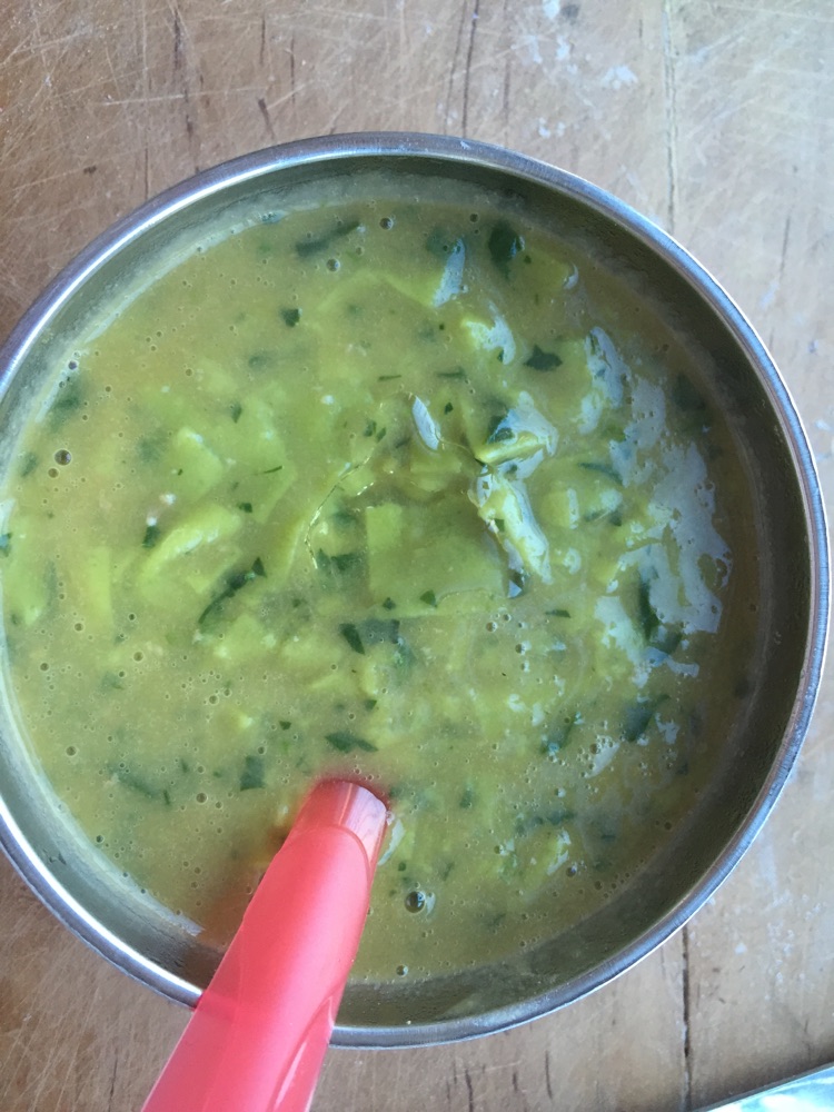 宝宝牛肉菠菜面