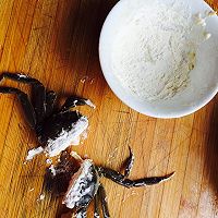 蟹炒年糕的做法图解2