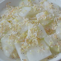 海米蒸冬瓜的做法图解5