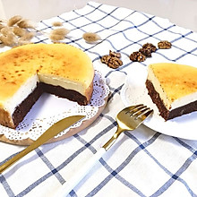 浓情布朗尼芝士蛋糕#KitchenAid的美食故事#