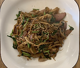 干煸杏鲍菇的做法